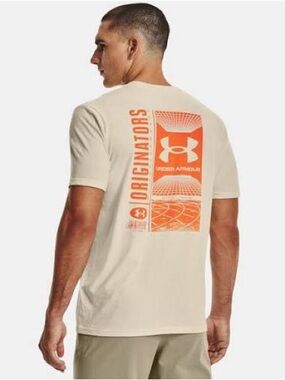 BRAND NEW men under armour barcode shirt size S
